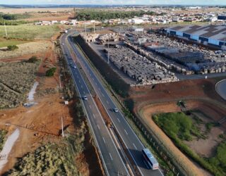 Imagem Pavimentação Anel Viário DAIA