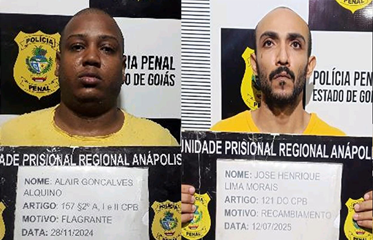 Imagens detentos segurando placa de identificação