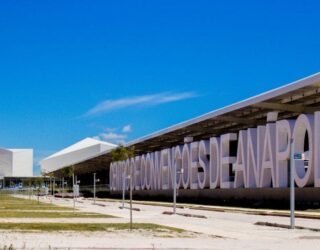 Imagem entrada Centro de Convenções Anápolis