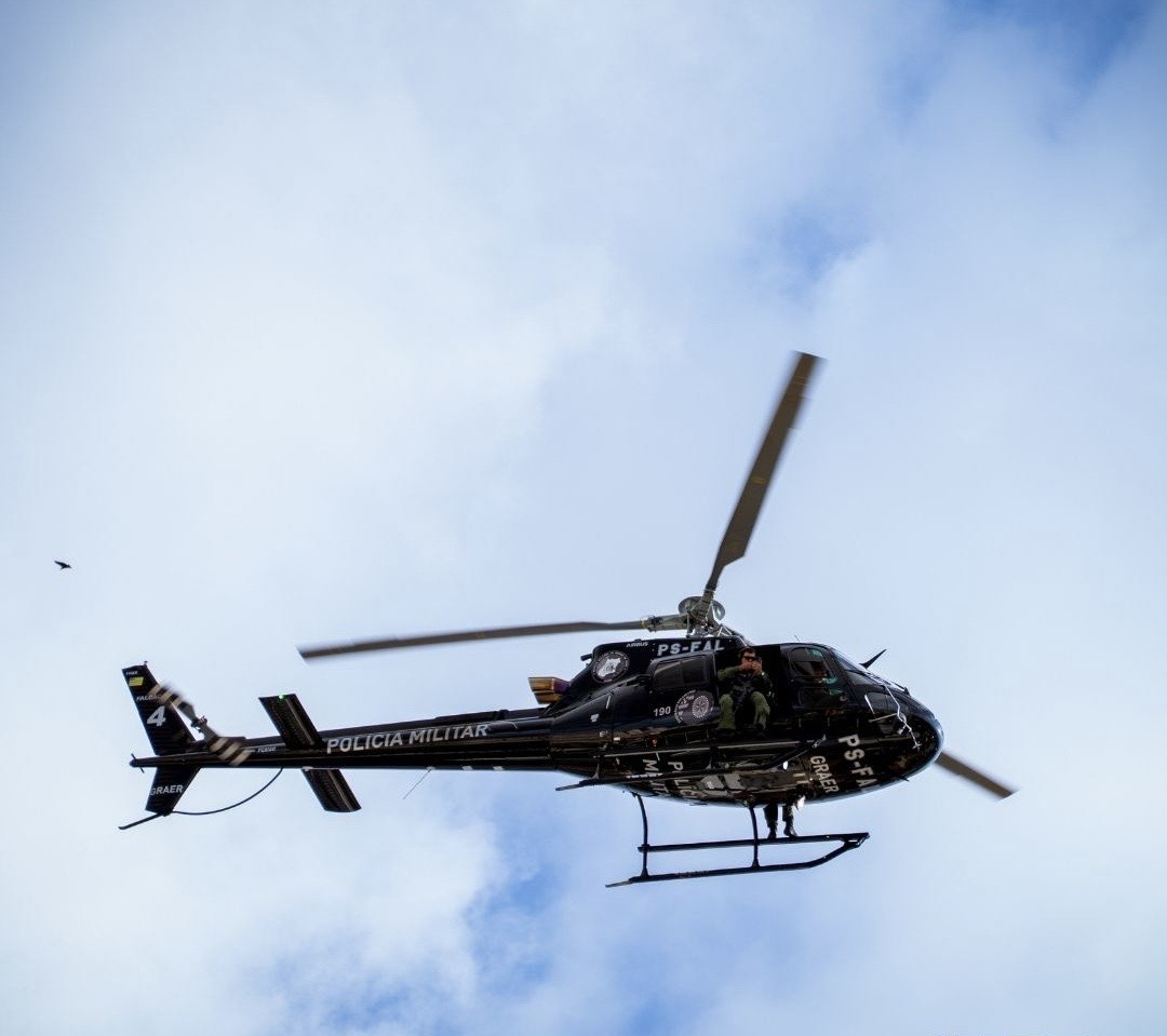 Imagem Helicóptero Policia Militar
