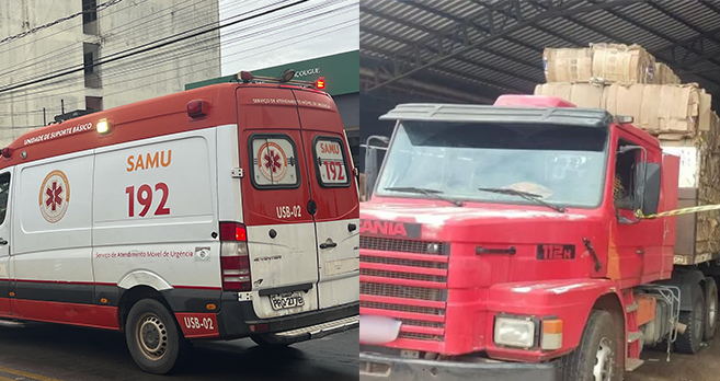 Imagem ambulancia do SAMU