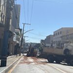 Imagem rua Interditada em Anápolis