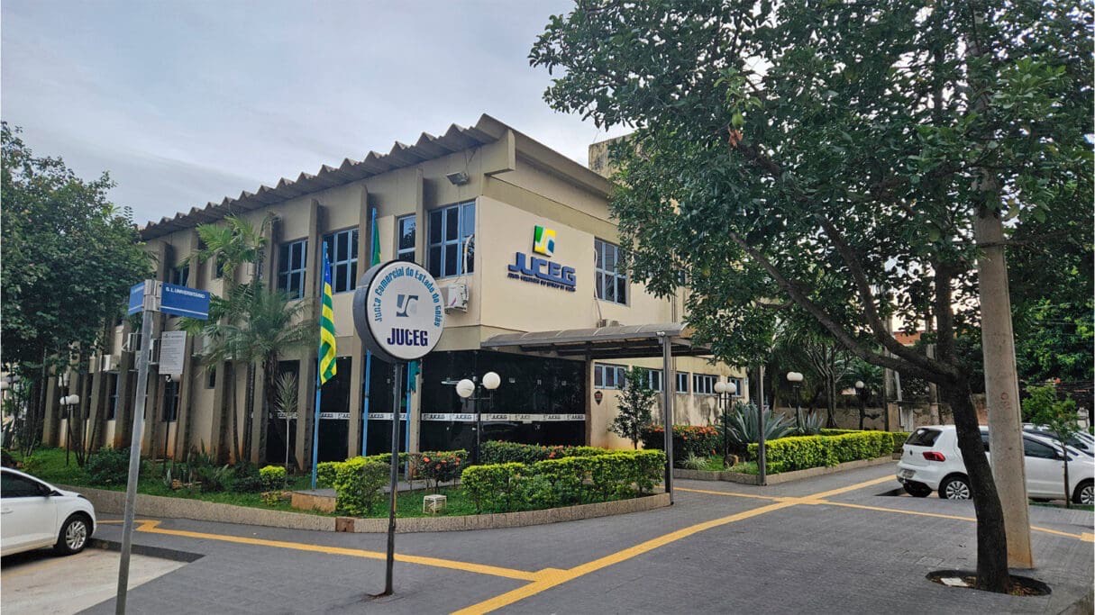 Imagem sobrado onde está a Junta Comercial do Estado de Goiás (Juceg)