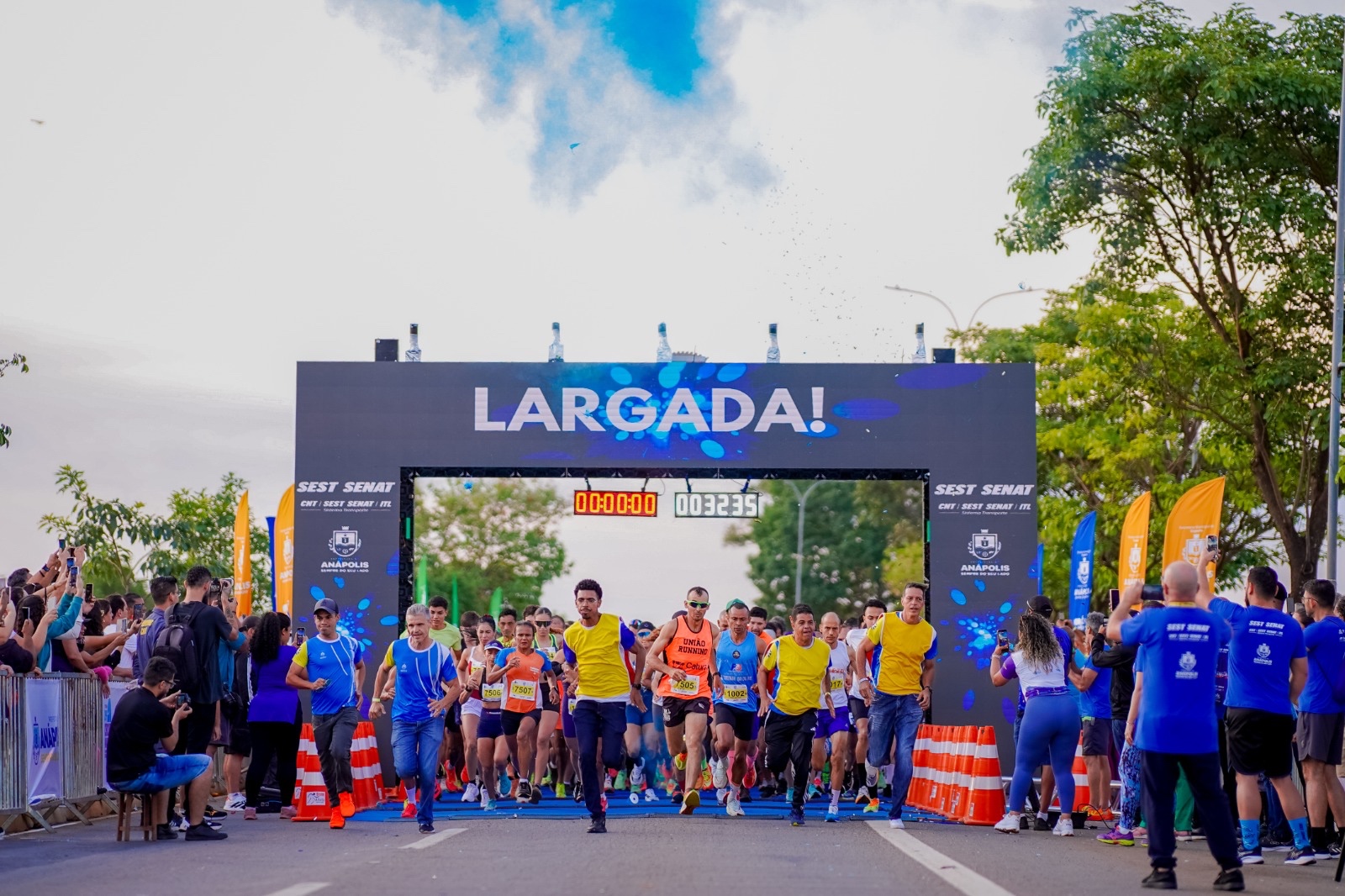 Imagem Largada Corrida de Rua