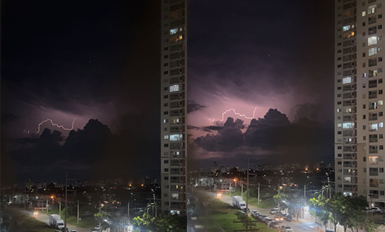 Imagem raio intranuvem