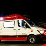 Imagem viatura Serviço Móvel de Urgência (SAMU)