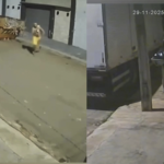 Imagem captura tela homens fugindo sem camisa