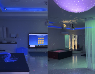 Imagem sala multissensorial APAE Anápolis