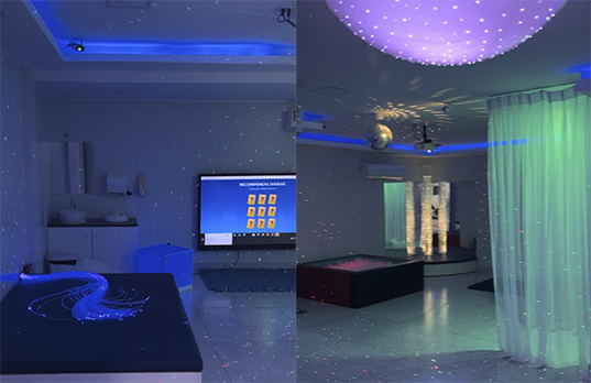 Imagem sala multissensorial APAE Anápolis