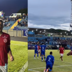 Imagem jogadores comemorando