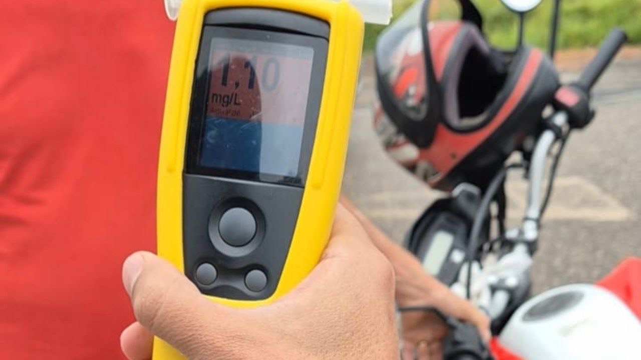 Imagem Equipamento bafômetro