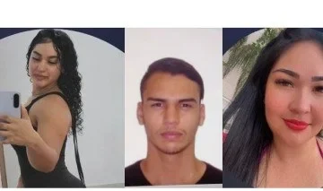 Imagem três pessoas duas mulheres e um homem