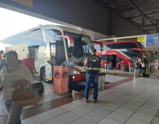 Imagem ônibus Rodoviária