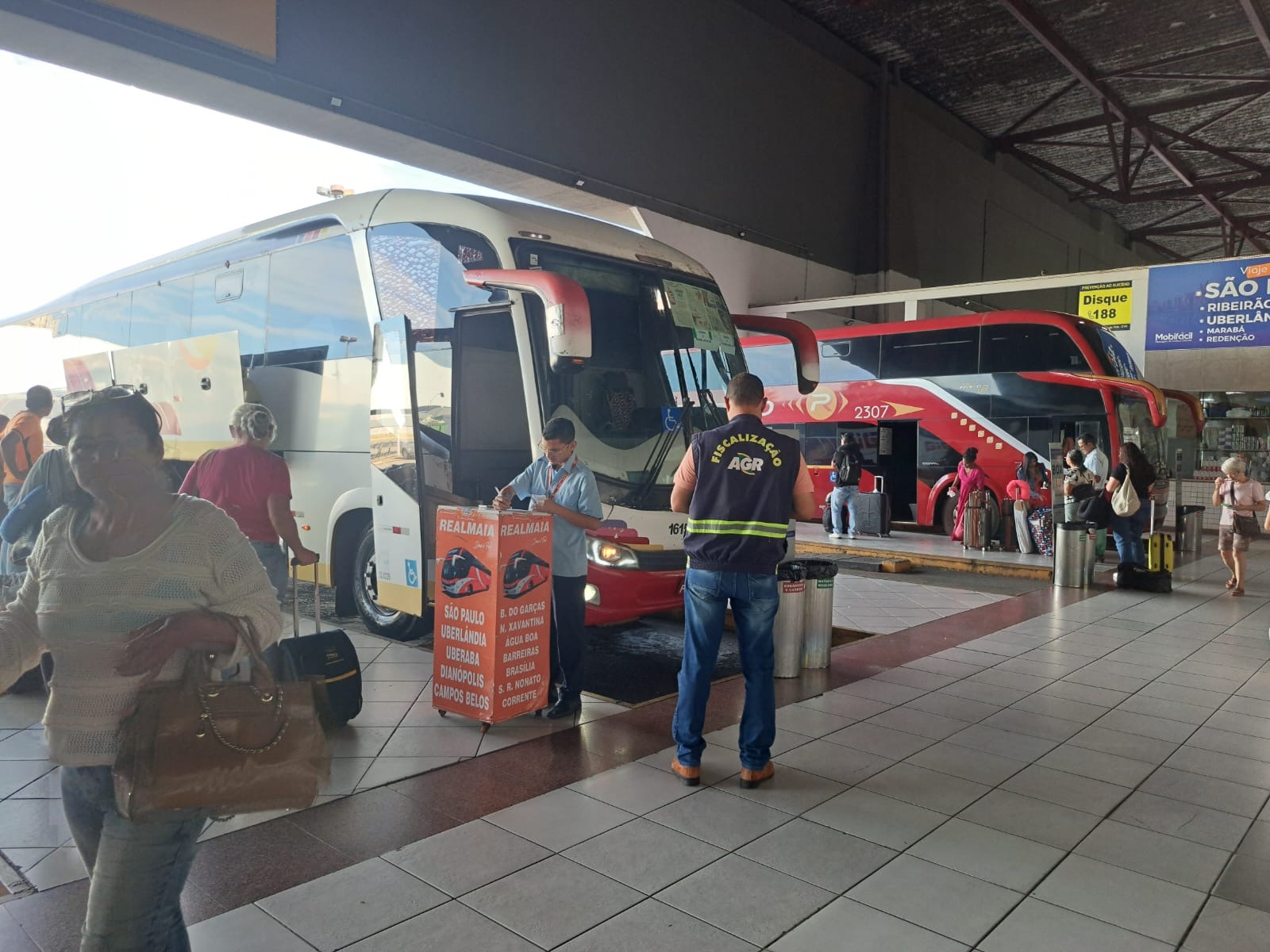 Imagem ônibus Rodoviária