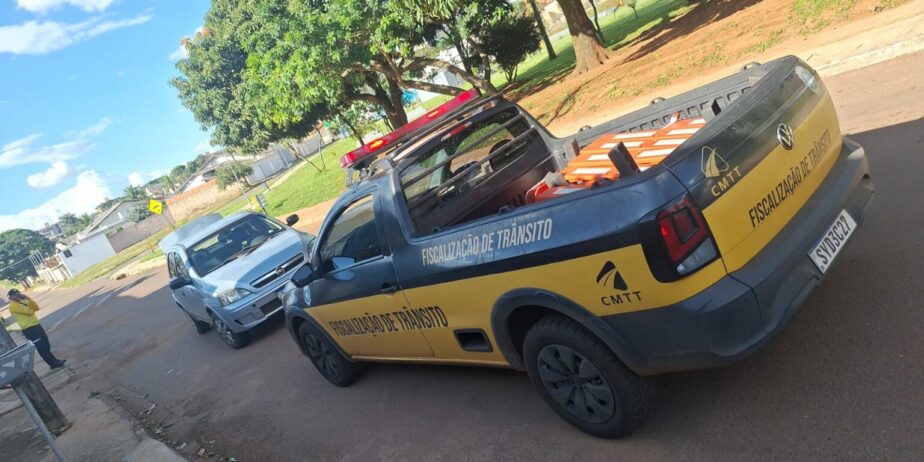 Carro furtado é recuperado pela CMTT poucas horas após o crime em Anápolis