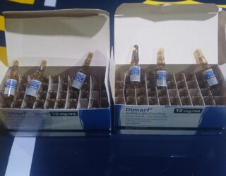 Imagem medicamentos em uma caixa