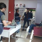 Imagem fiscais em estabelecimento comercial