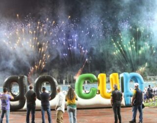 Cerimônia de abertura da Go Cup foi realizada no último domingo (29), no Estádio Olímpico Pedro Ludovico, em Goiânia (Foto: Seel)