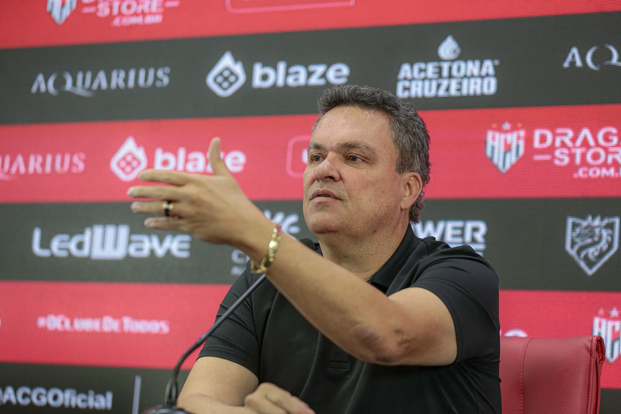 Adson Batista - Presidente do Atlético (Foto - Bruno Corsino)