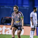 Imagem jogador comemorando