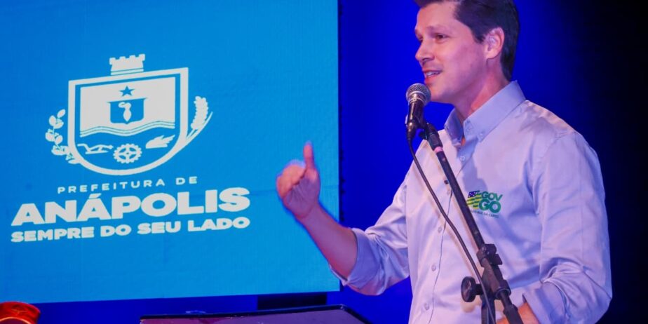 Em Anápolis, Daniel Vilela lança obra de novo Hemocentro e reforça ações em segurança pública