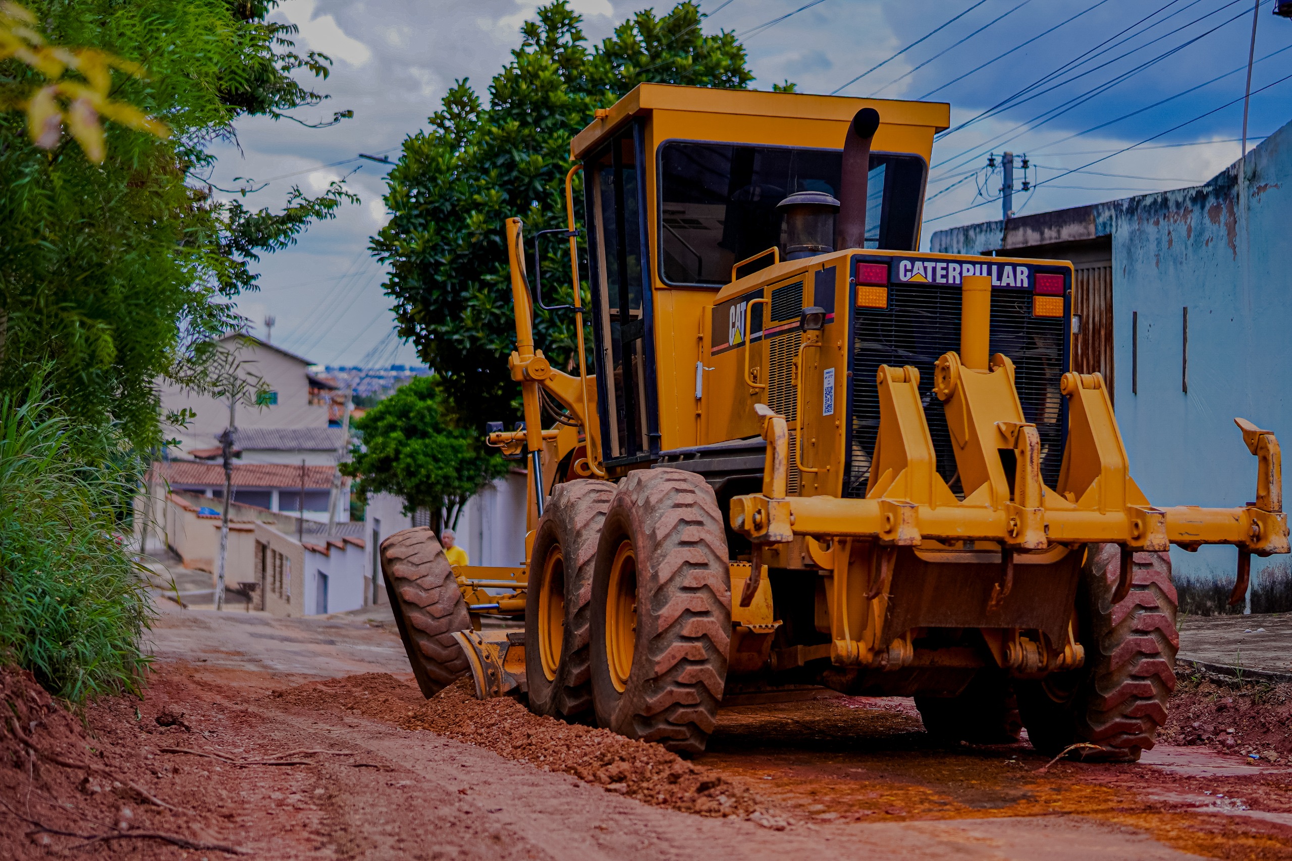 Imagem Maquina estrada de chão