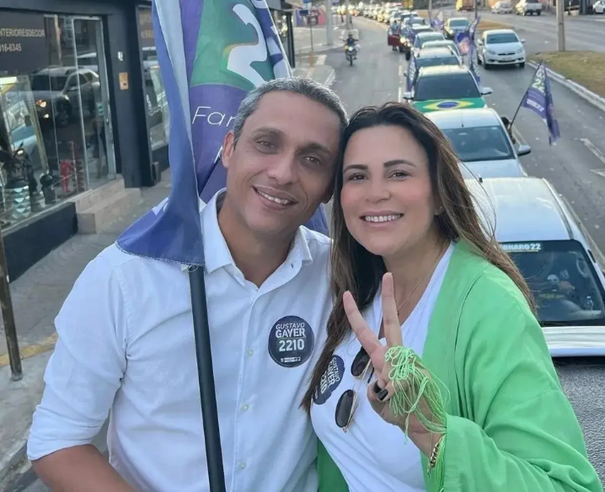 Ethienne Gayer é empresária e foi casada muitos anos com o deputado federal Gustavo Gayer (Foto: Divulgação)