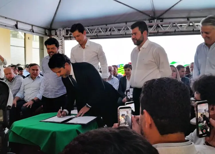 Luiz Antônio Rosa foi empossado na Codego em evento em Anápolis.