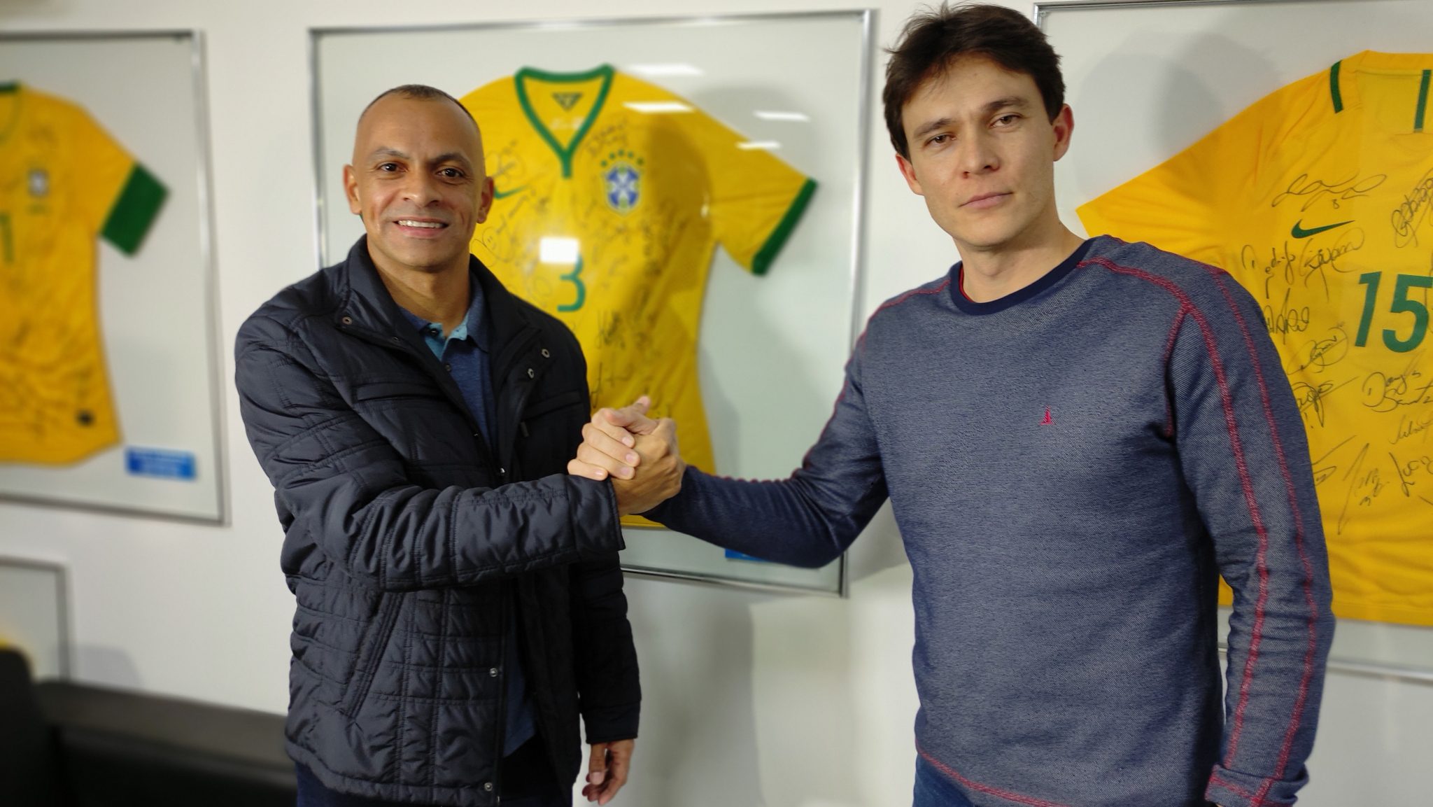 Wilton Pereira Sampaio e Bruno Pires (Foto - FGF)