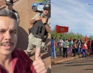 Vereador Fabrício Rosa foi preso sob acusação de desacato. (Foto: Reprodução)