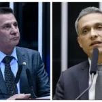 Vanderlan Cardoso e Gustavo Gayer: senador cutuca adversário.
