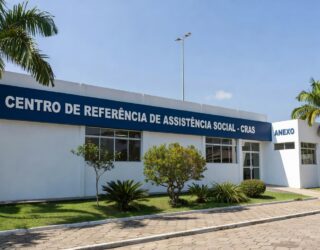 Imagem entrada do Centros de Referência de Assistência Social (CRAS)