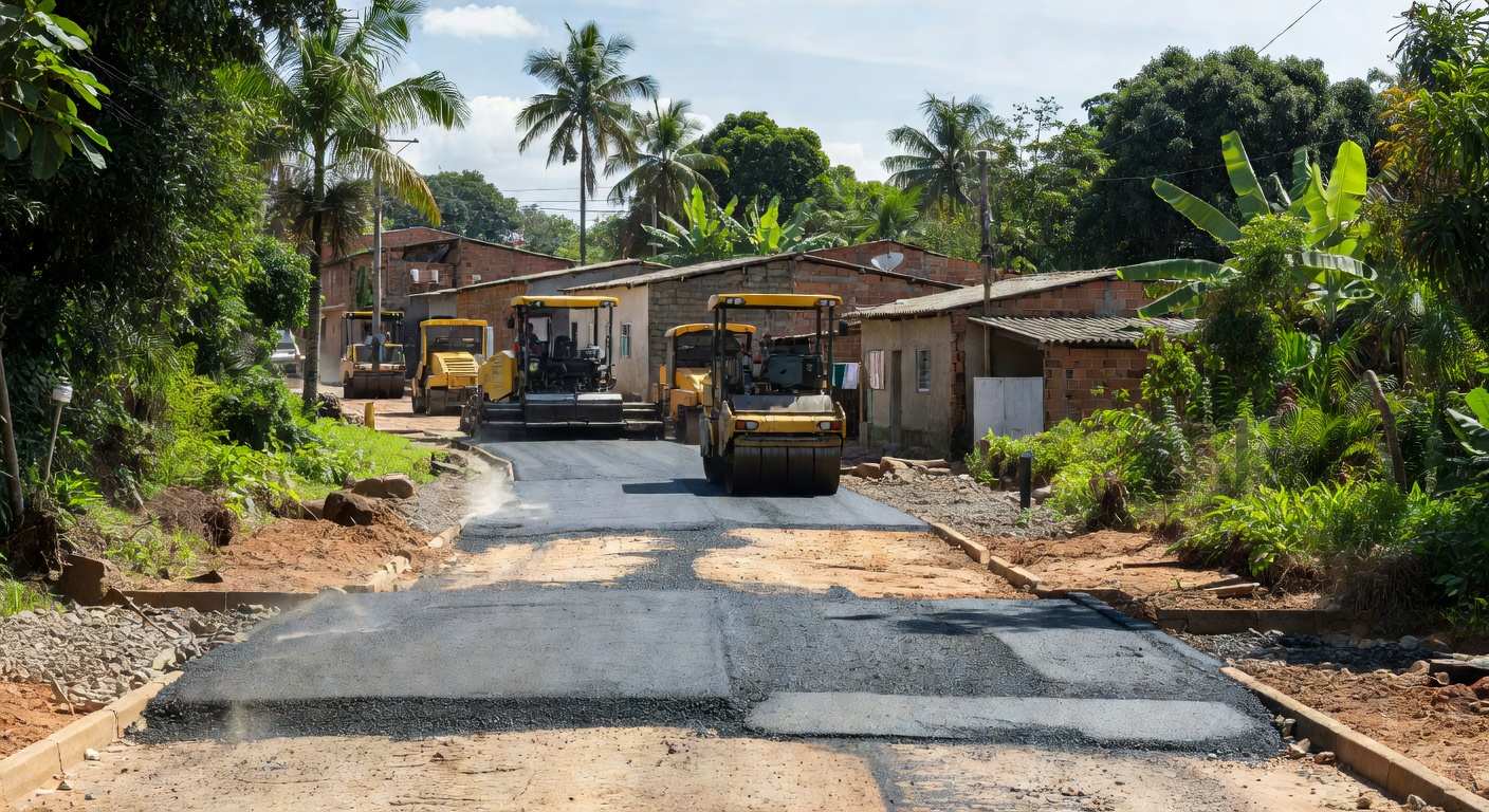 Imagem Serviços urbanos bairro Novo Paraiso