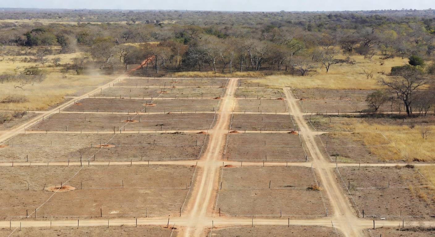Terrenos divididos para novos parcelamentos do solo em Anápolis, Goiás