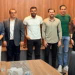 Reunião de Bruno Peixoto e Romário Policarpo com clubes goianos