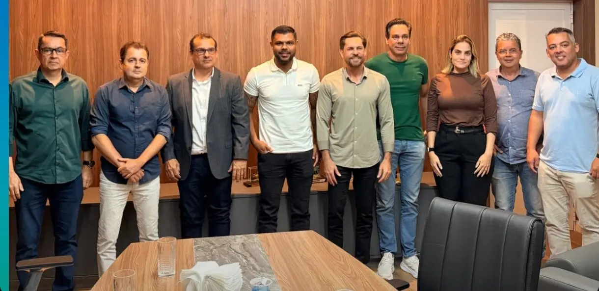 Reunião de Bruno Peixoto e Romário Policarpo com clubes goianos