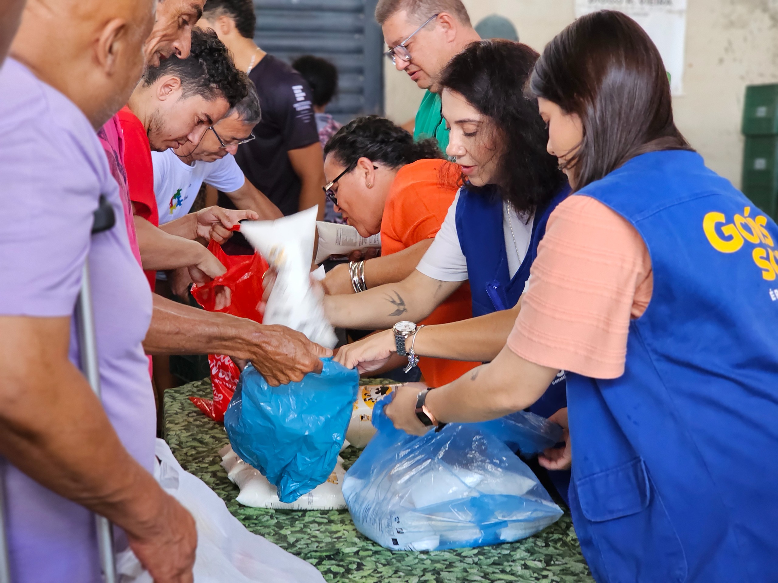PAA Leite 2026 prevê a distribuição de mais de 572 mil litros de leite e bebida láctea para entidades sociais cadastradas pela OVG em Goiás (Fotos: Seapa)