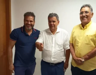 Domingos Paula, George Morais e Osmar Borges: licença mexe na bancada do PDT.