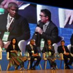 Secretário Rasível Santos fala sobre Programa Goiás Todo Rosa no Congresso Brasileiro de Mastologia (Foto: Marco Monteiro)