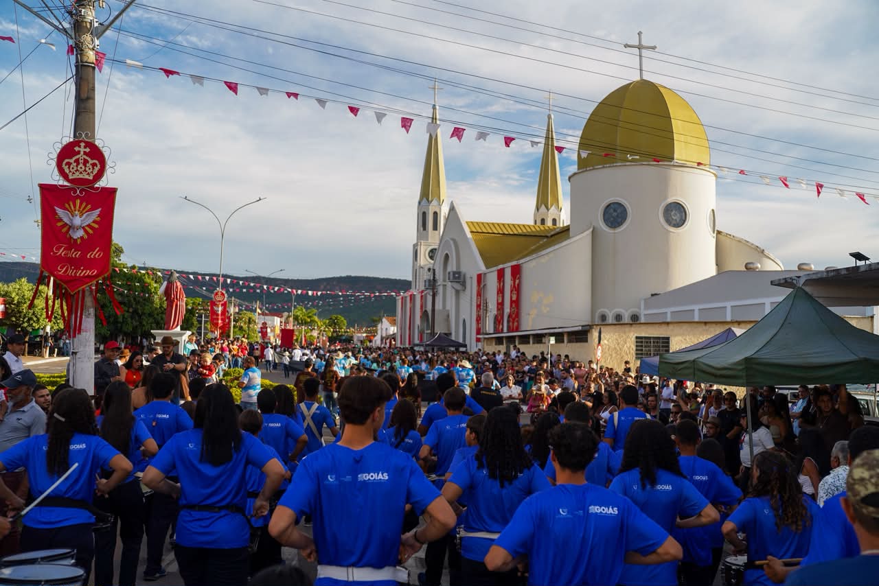 Cerca de 30 mil pessoas devem acompanhar as Cavalhadas de Jaraguá (Foto: Hegon Corrêa)