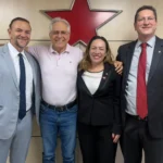 Clima ficou mais quente após surgimento de nome de Flávio Faêdo que foi até Brasília com Adriana, mas não confirmou candidatura - Foto: Divulgação