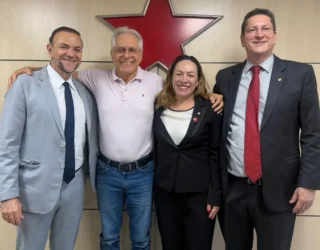 Clima ficou mais quente após surgimento de nome de Flávio Faêdo que foi até Brasília com Adriana, mas não confirmou candidatura - Foto: Divulgação