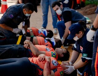 Simulado em Goiânia vai reproduzir um acidente de trânsito de grande complexidade (Foto: Iron Braz)