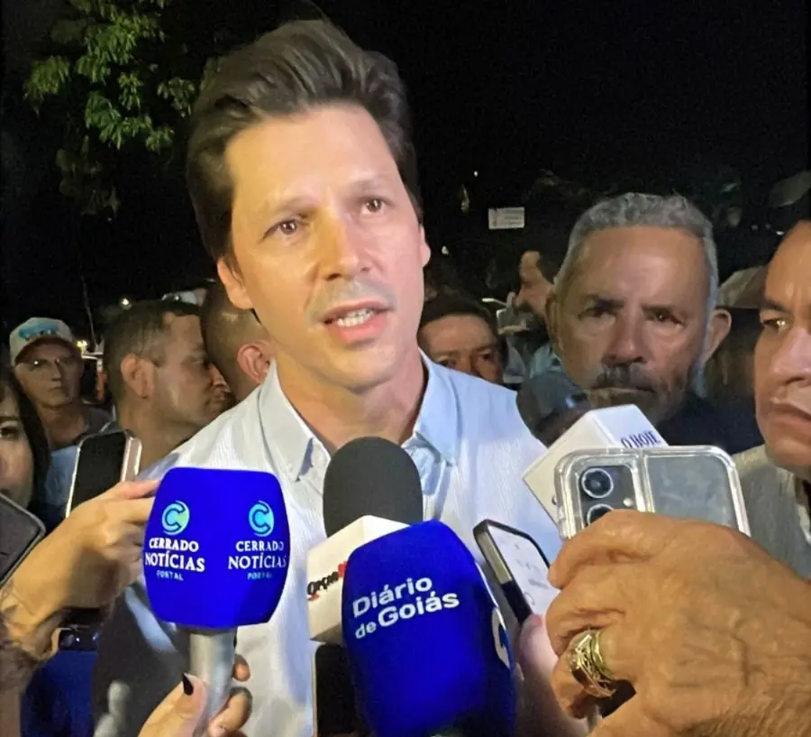 Daniel Vilela participa de ato que oficializou a filiação de 5 mil integrantes ao MDB em Goiás, incluindo prefeitos e lideranças do interior goiano. Foto: Altair Tavares