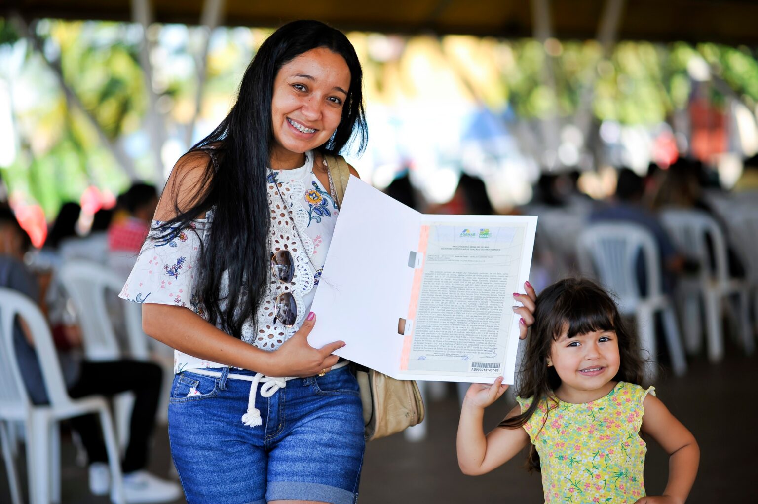 Recebem as escrituras 92 famílias do Jardim das Oliveiras. Também haverá reunião com moradores do Morada do Sol, Margarida Procópio e Jardim das Oliveiras (Foto: Agehab)