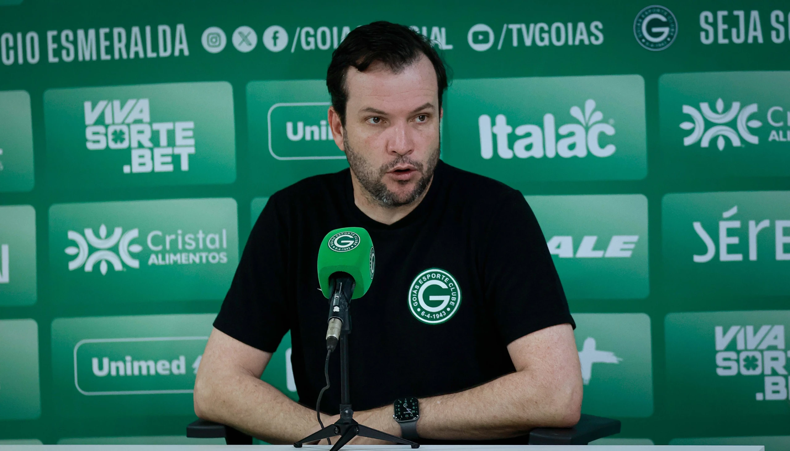 Técnico Daniel Paulista - Goiás (Foto - Rosiron Rodrigues)