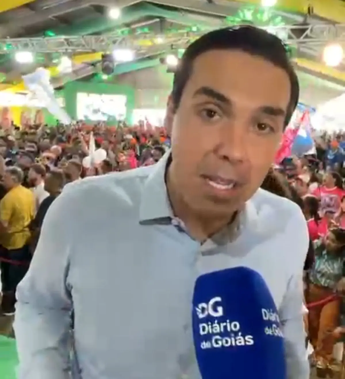 Zé Délio afirma que evento em Rio Verde frustrou previsão negativa dos opositores do governo - Foto Altair Tavares - DG