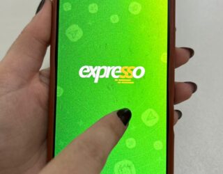 Imagem tela de celular Aplicativo Expresso