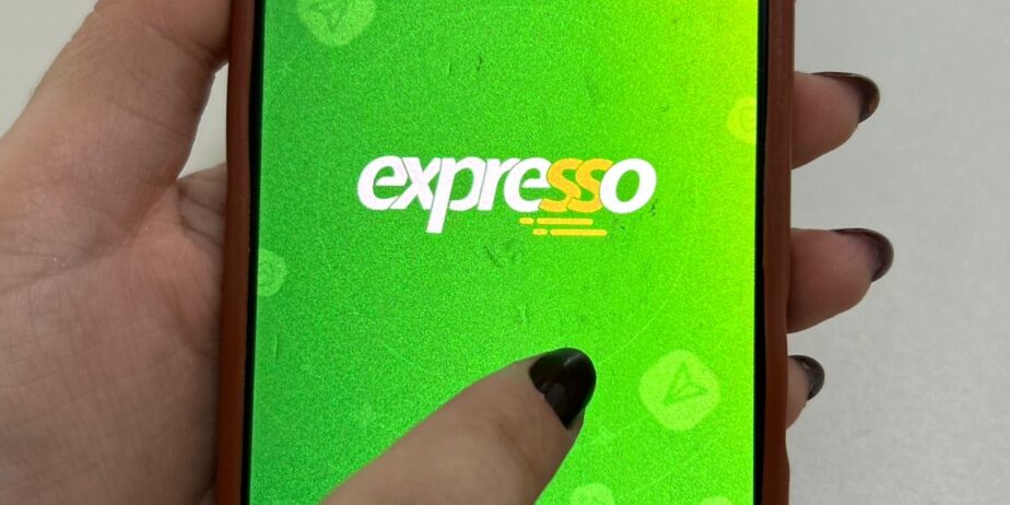 Imagem tela de celular Aplicativo Expresso