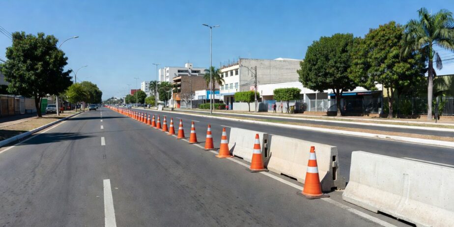 Interdição parcial da Avenida Goiás começa hoje em Anápolis por Corpus Christi
